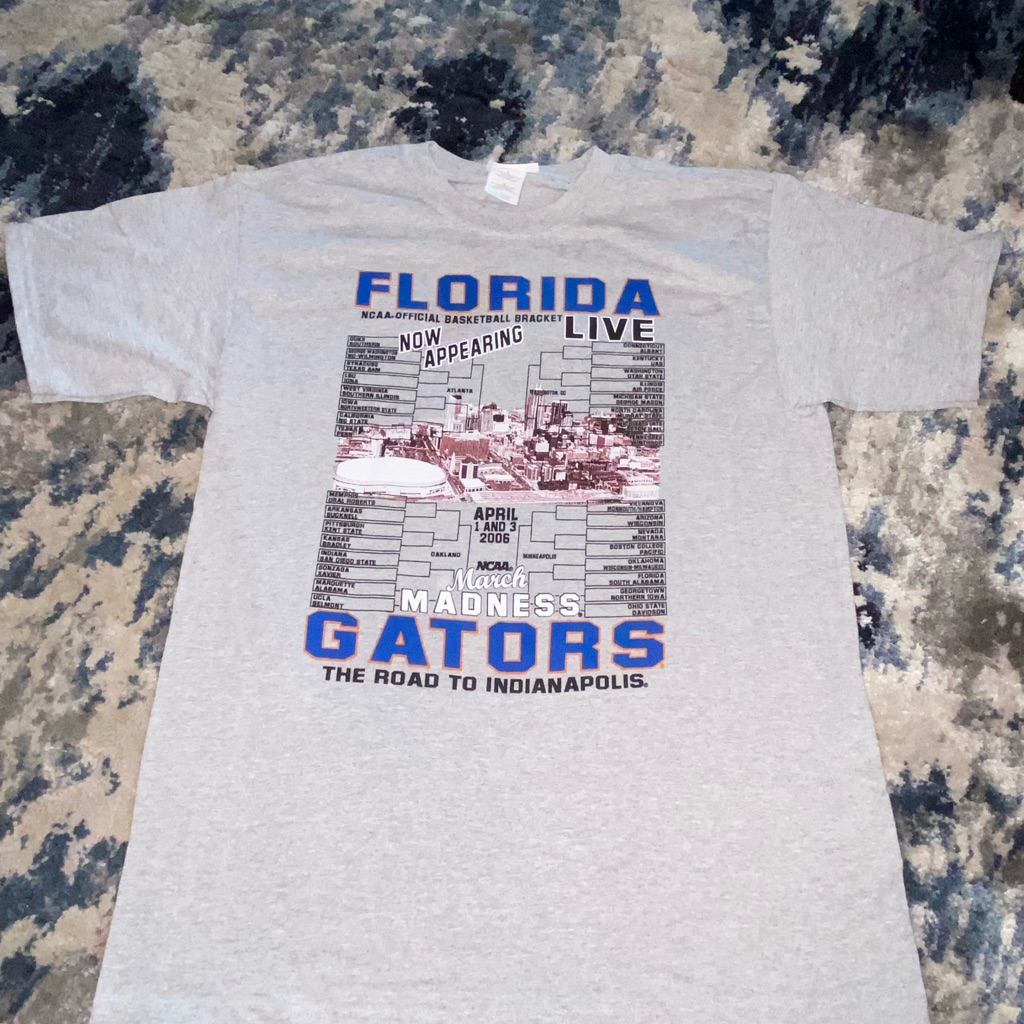 2006 Florida Gators Ncaa Basketball Tournament Road To Indianapolis Shirt